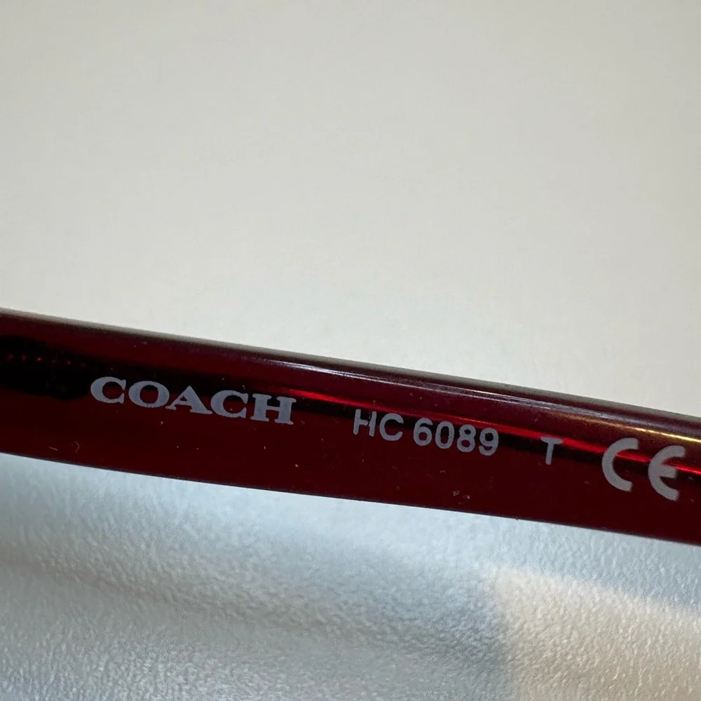 COACH HC6089 / 5484 (Red Sand Gradient) 51•16•135 COACH GLASSES COACH EYEGLASSES